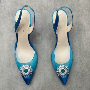 NINE WEST slingback sandals sz9